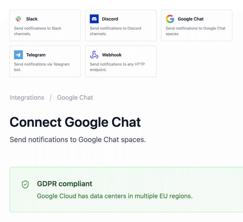 WatchCat integrations